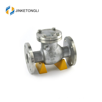 JKTLPC031 non slam spring stainless steel non return air flow check valve